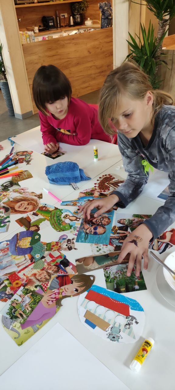 Для дітей із Центру «Незламні матусі» організували арт-терапевтичні заняття