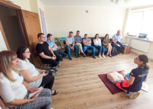 У Львові соціальних фахівців навчали надавати першу домедичну допомогу